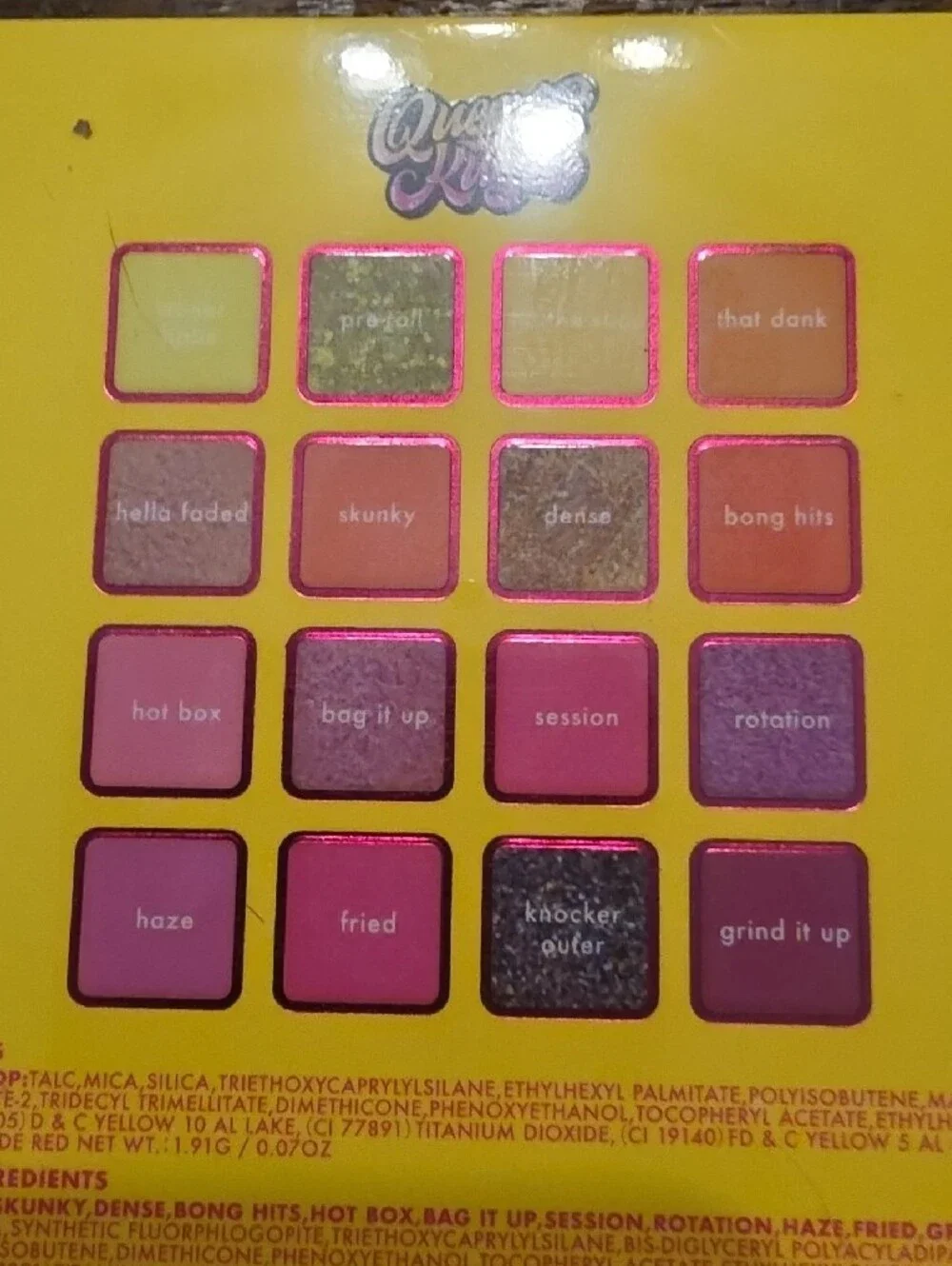 Kara Beauty Queen of Wands Eyeshadow Palette — Pink Shades